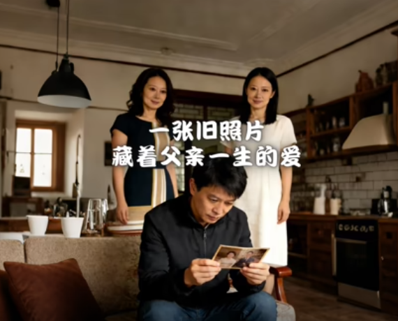 一张旧照片，藏着父亲一生的爱