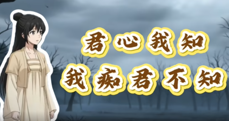 君心我知：我痴君不知