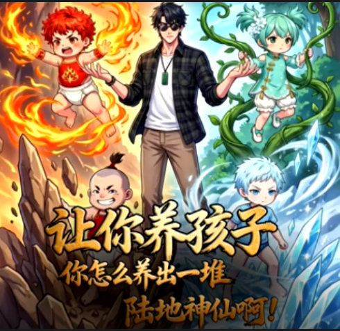 让你养孩子，你怎么养出一堆陆地神仙啊
