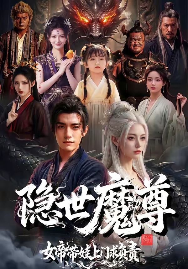 隐世魔尊女帝带娃上门求负责封面图