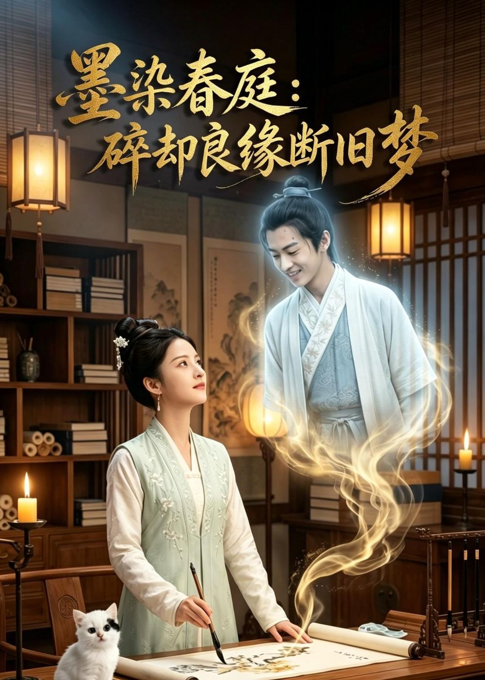 墨染春庭：碎却良缘断旧梦封面图