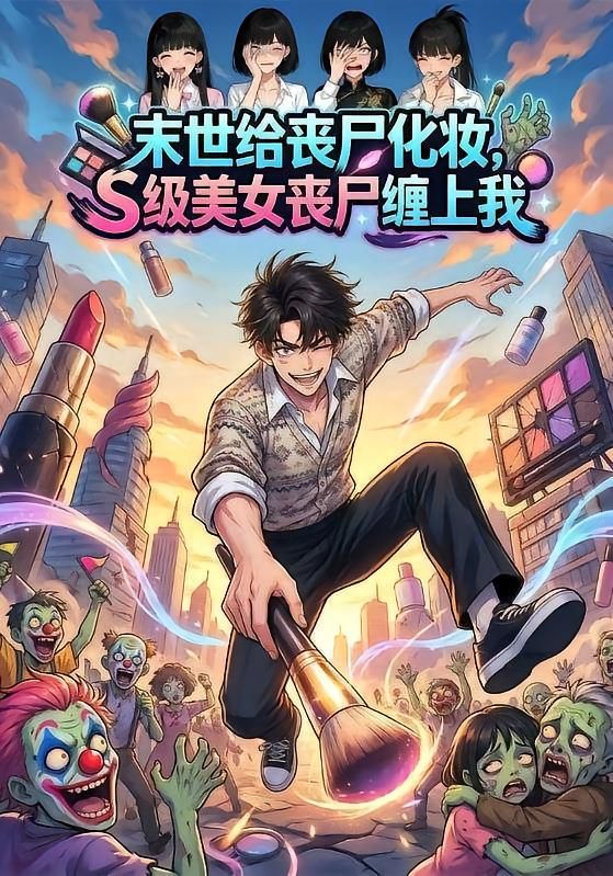 末世给丧尸化妆，S级美女丧尸缠上我封面图