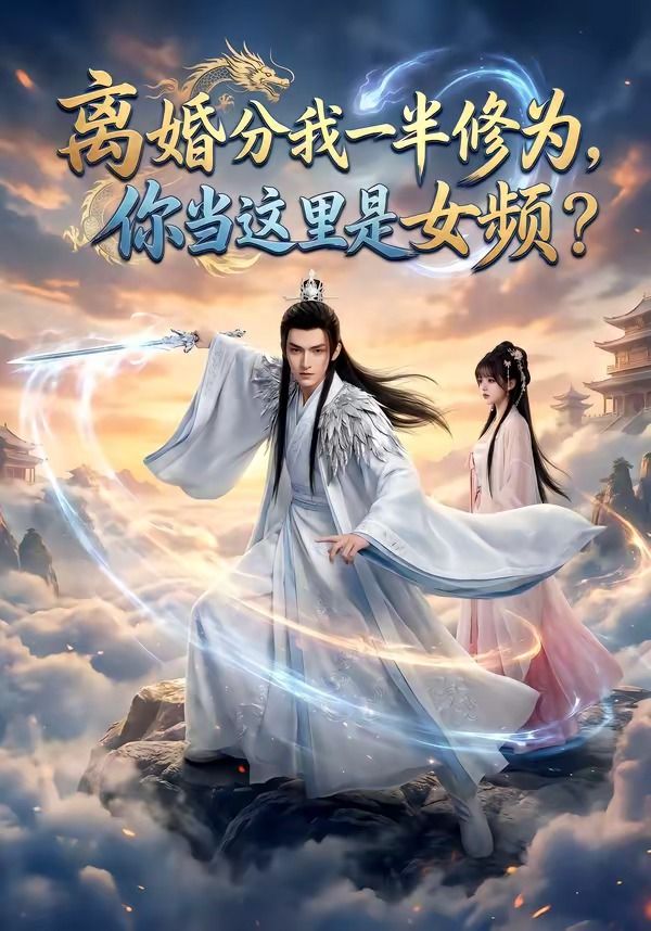 离婚分我一半修为，你当这里是女频？封面图