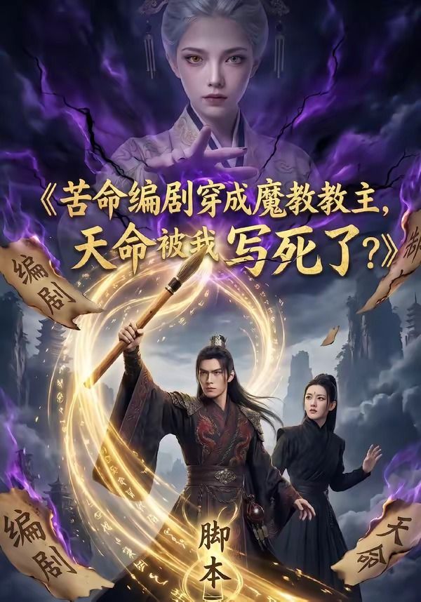 苦命编剧穿成魔教教主，天命被我写死了？封面图