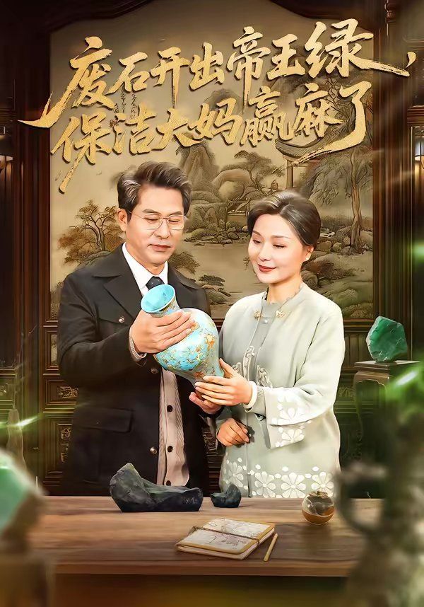 废石开出帝王绿，保洁大妈赢麻了封面图